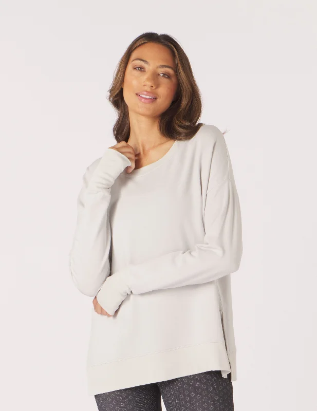Personalized Creativity Lounge Long Sleeve: Ash Grey