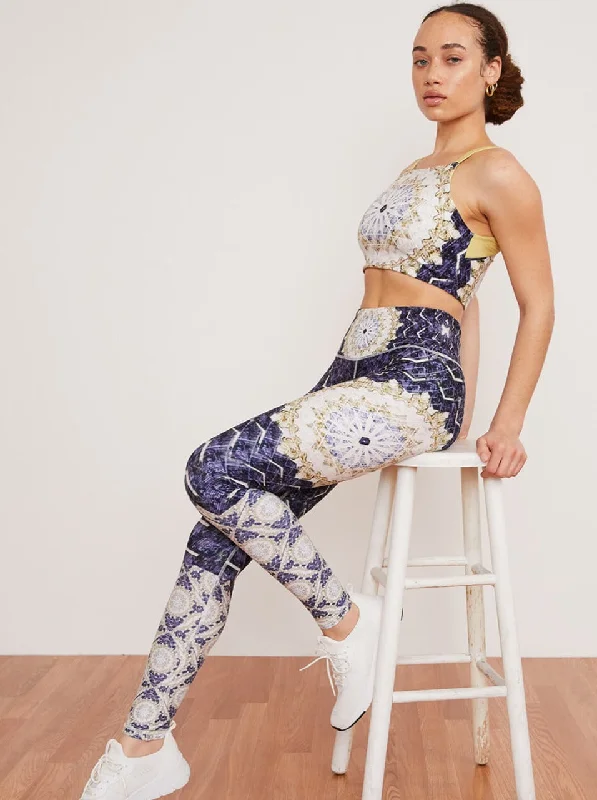 Romantic Dinner Reverie Legging - Print