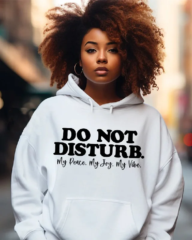 Comfy Clothes Do Not Disturb Long Sleeves Hoodie