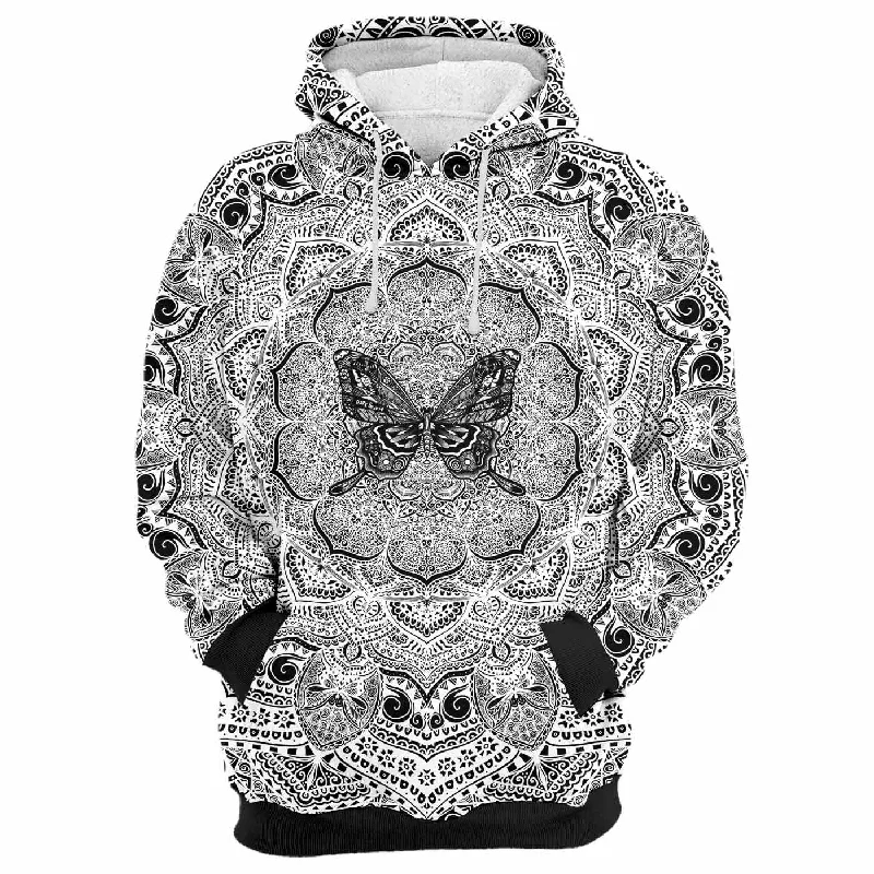 Personalized Text Butterfly Hoodie