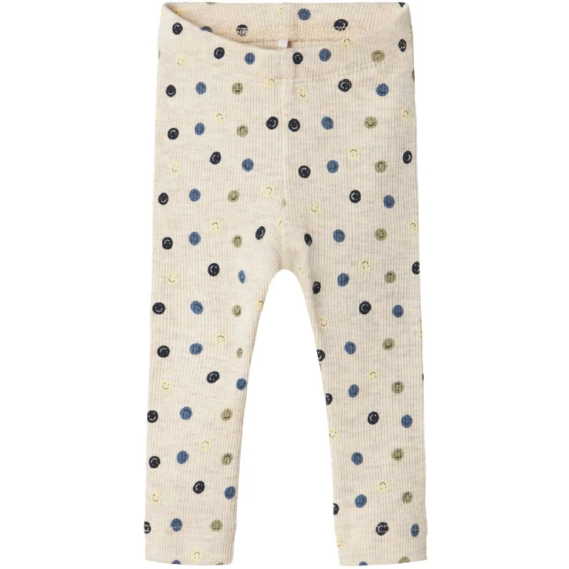 Easy Wardrobe Name It Peyote Melange Smiles Leggings