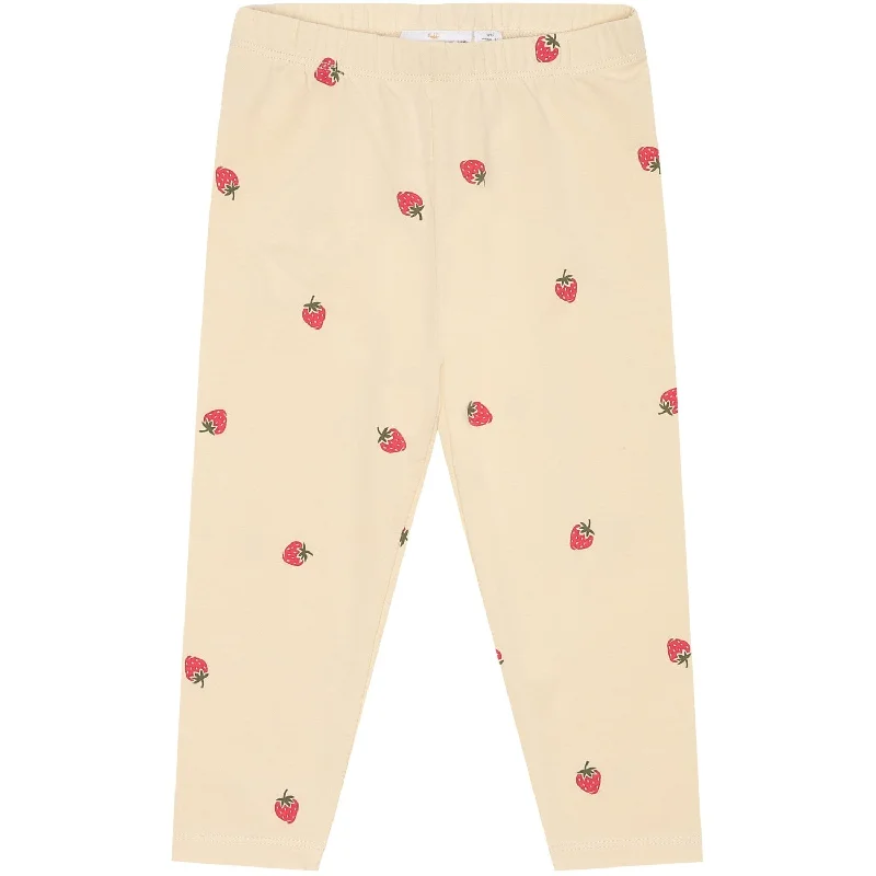 Classic Comfort THE NEW Siblings Angora Strawberry AOP Larawila Leggings