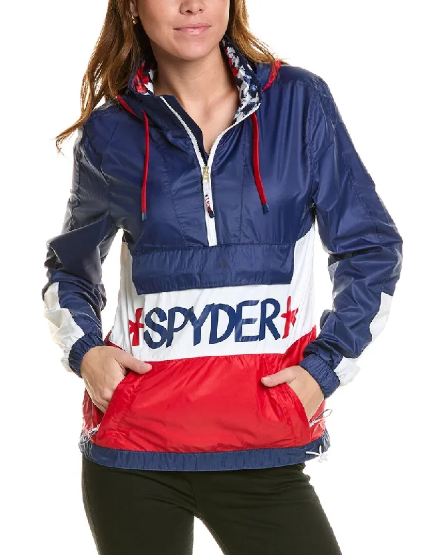 Cozy Comfort Spyder USA Windbreaker