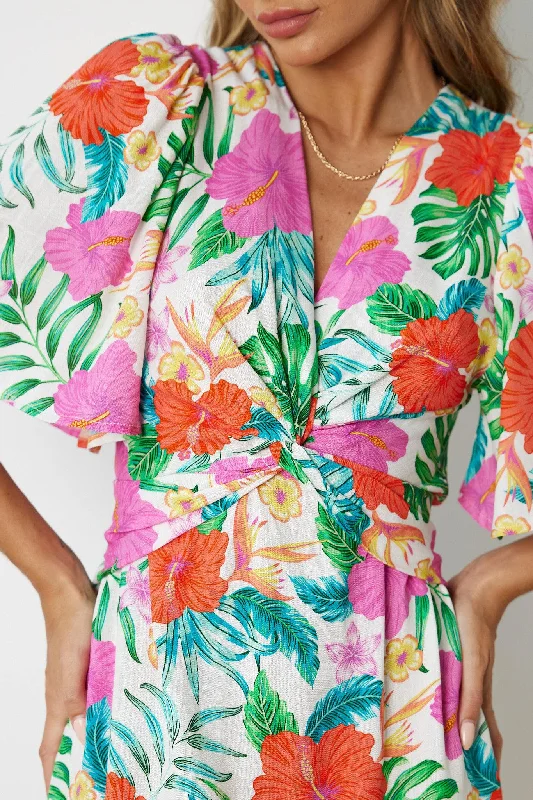 Cozy Fits Linshay Dress - Multi Floral