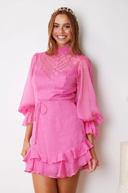 Functional Fashion Gretelle Dress - Pink