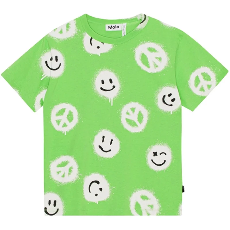 Street Style Molo Vert Easy Peacy Riley T-Shirt