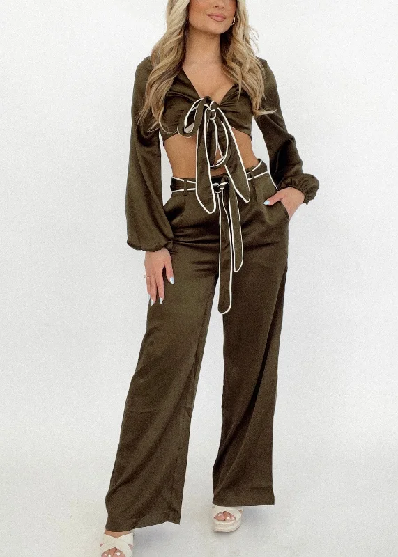 Cool Comforts Saint Lucia Satin Pants