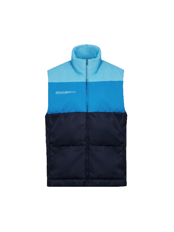 Simple Comfort Womens FLWRDWN™ Gilet—navy blue