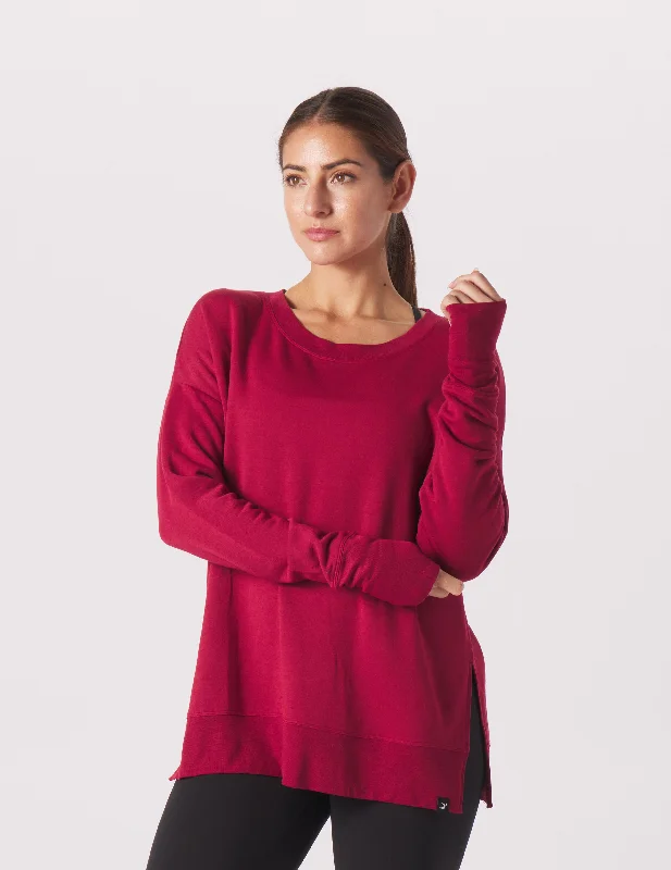 Distinctive Personality Lounge Long Sleeve: Cardinal