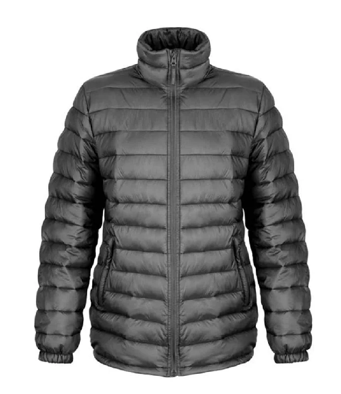 Cozy Essentials Result Urban Ladies Ice Bird Padded Jacket | Black