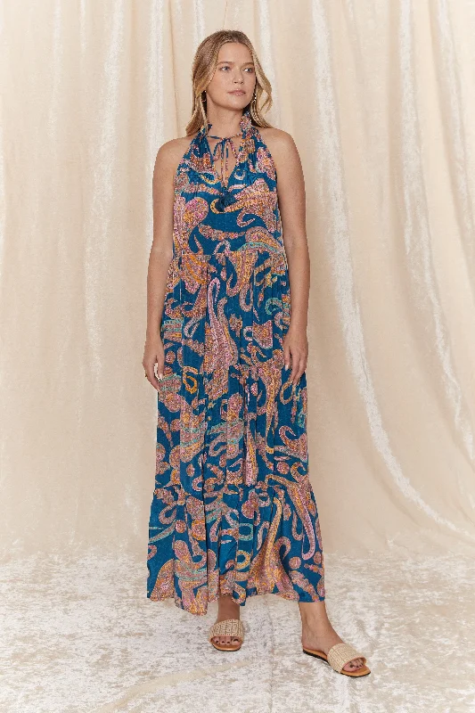 Casual Vibes Ishani Sleeveless Maxi Dress