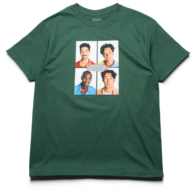 Minimal Outfits Pleasures Cast Tee - Forest Green