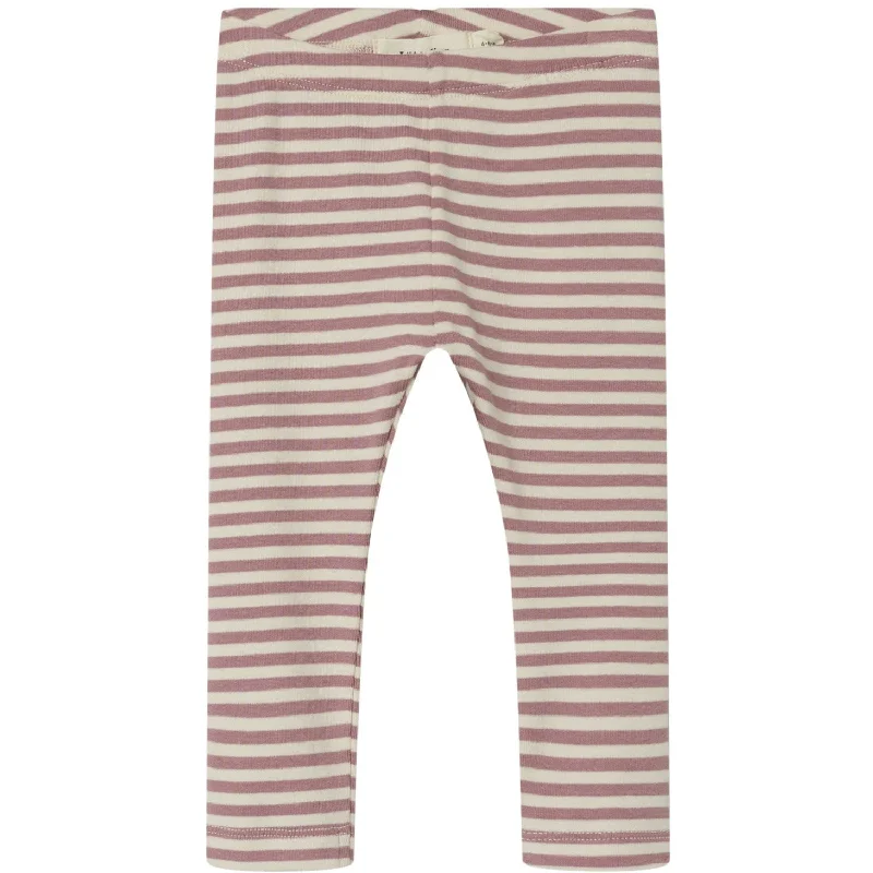 Cool Style Lil'Atelier Nostalgia Rose / Turtledove Gaya Fon Slim leggings
