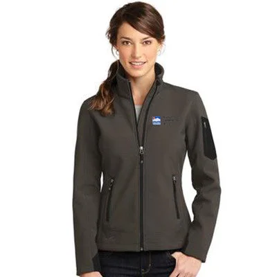 Personalized Three-Dimensional Design Eddie Bauer Ladies' Rugged Ripstop Soft Shell Jacket Personalized Three-Dimensional Design Eddie Bauer Ladies' Rugged Ripstop Soft Shell Jacket