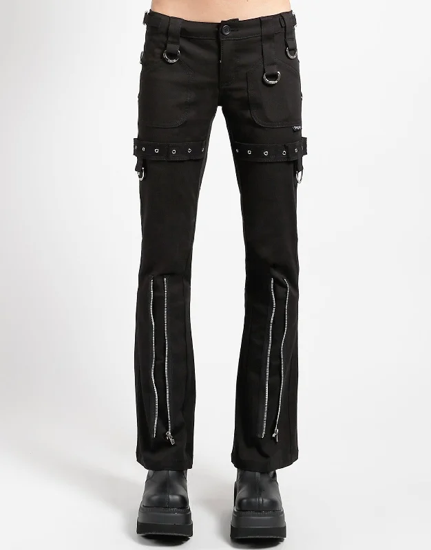 Personalized Creativity SUPER EYELET PANT BLACK