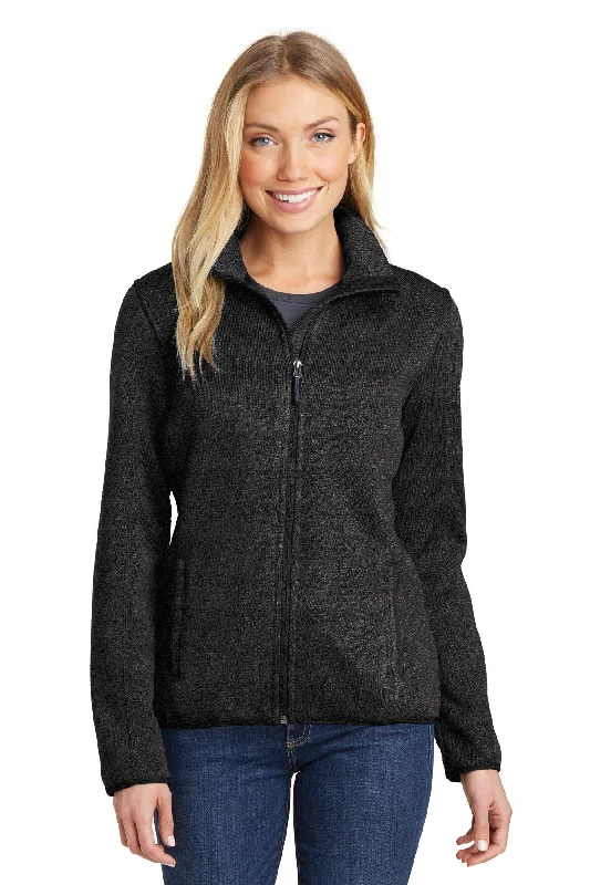 Functional Outfits Port Authority Ladies Sweater Fleece Jacket. L232