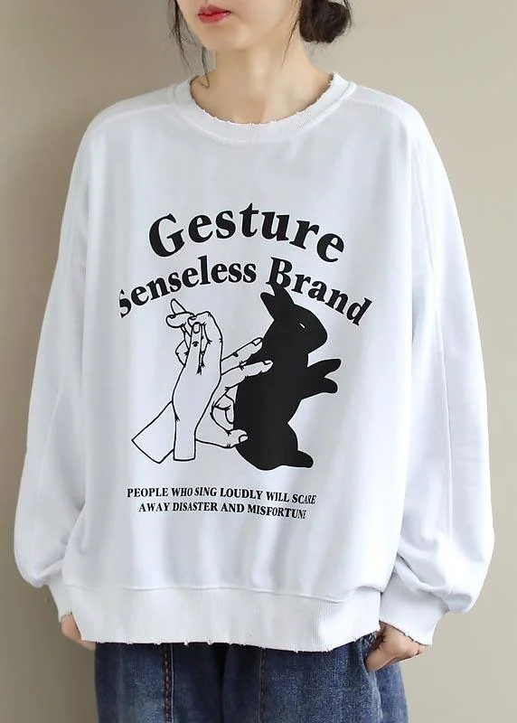 Fashionable Fit Elegant O Neck Spring Clothes Fabrics White Tops