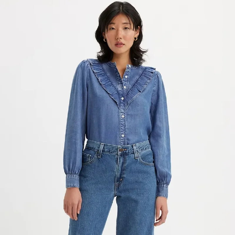 Cozy Essentials Carinna Blouse (In Patches)