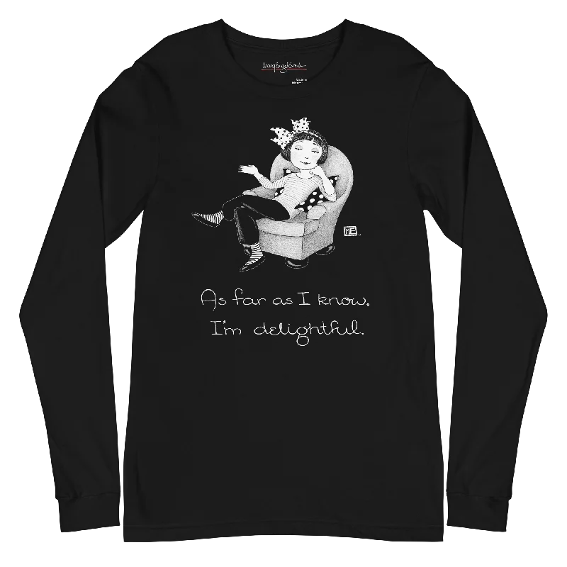 Easy Wardrobe I'm Delightful Unisex Long Sleeve T-Shirt
