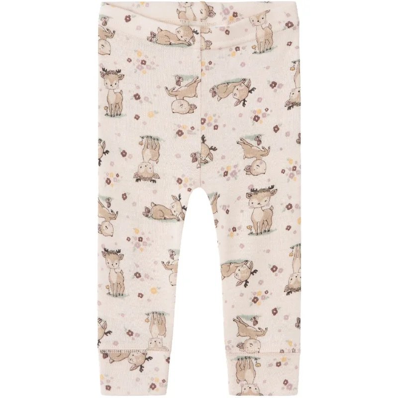 Comfortable Wardrobe Name It Lilac Ash AOP Willit Uld Leggings