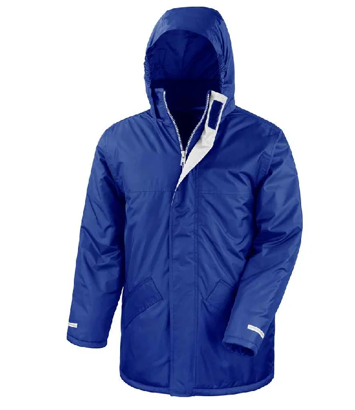 Affordable Trend Result Core Winter Parka Jacket | Royal Blue