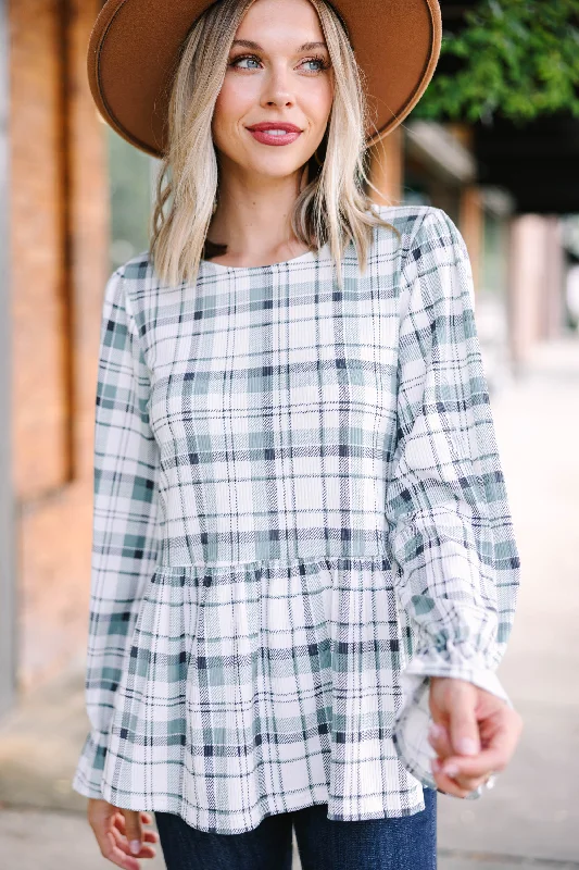 Personalized Design Jacket Need You Always Hunter Green Plaid Top