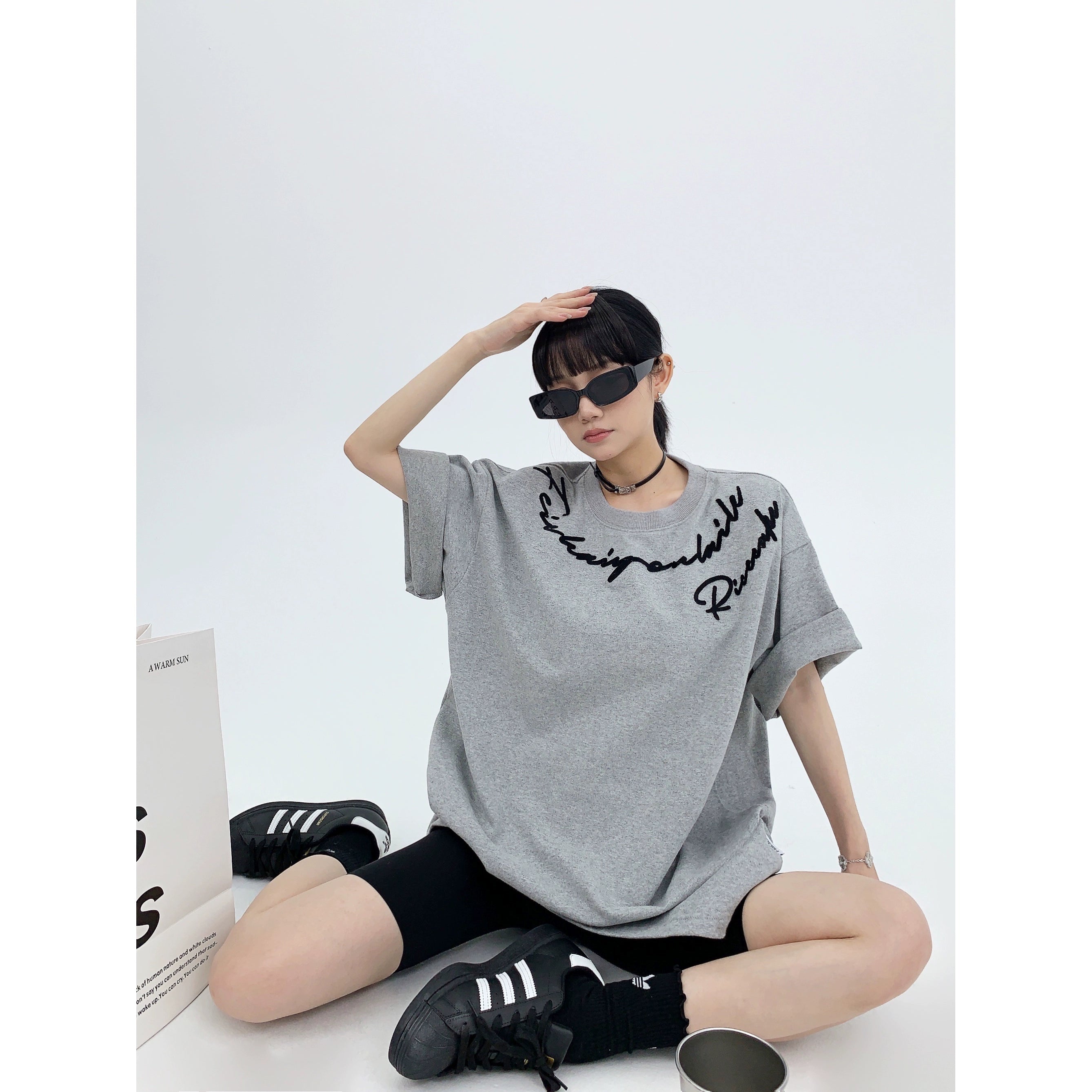Smart Outfits Casual Oversized Graphic T-shirt