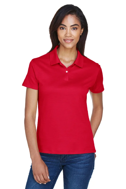 Versatile Clothing Devon & Jones Womens Pima-Tech Moisture Wicking Short Sleeve Polo Shirt - Red - Closeout Versatile Clothing Devon & Jones Womens Pima-Tech Moisture Wicking Short Sleeve Polo Shirt - Red - Closeout