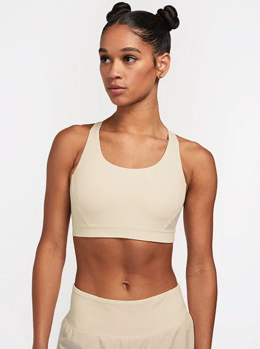 Effortless Chic ALRN Mid Support Crossback Bra - White Sand