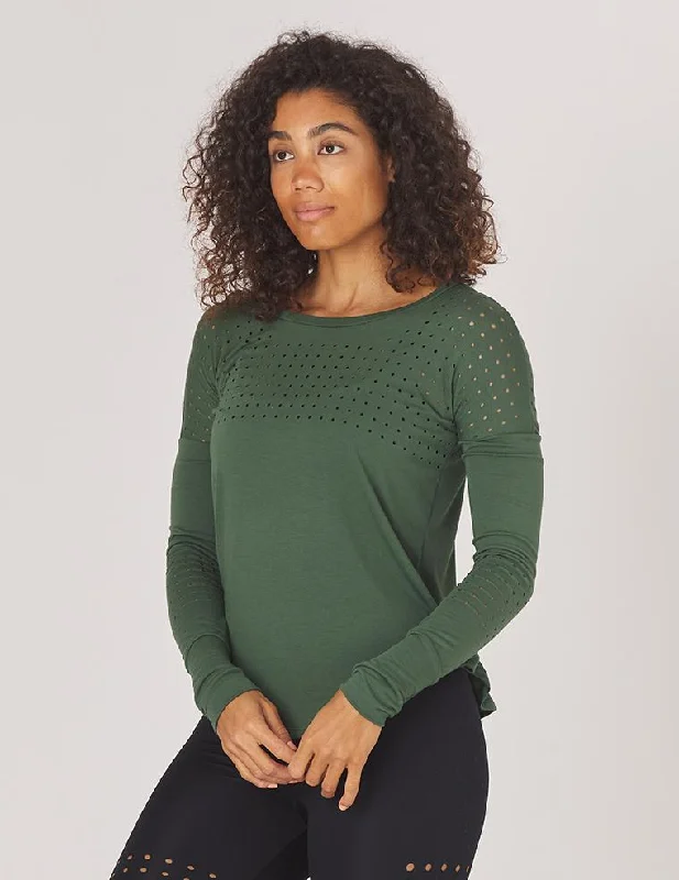 Smart Choices Mood Long Sleeve: Olive