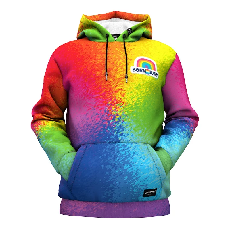 Relaxed Fashion Born This Way Hoodie