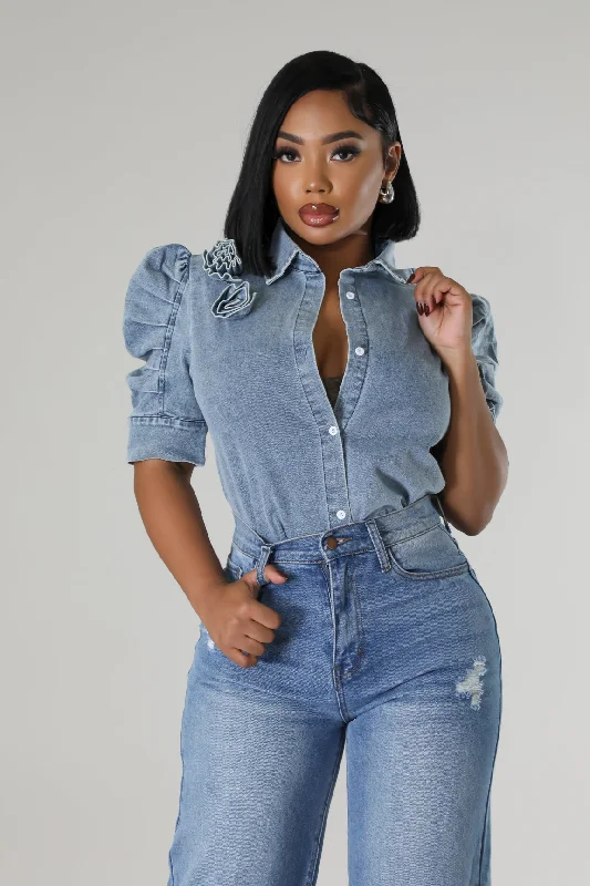 Comfortable Jeans In Your Head Top