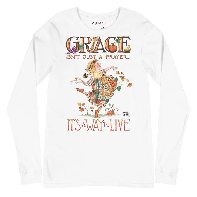 Smart Outfits Grace Long Unisex Sleeve T-Shirt