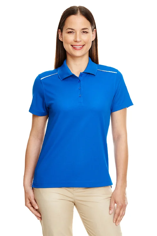 Cozy Wear Core 365 Womens Radiant Performance Moisture Wicking Short Sleeve Polo Shirt - True Royal Blue Cozy Wear Core 365 Womens Radiant Performance Moisture Wicking Short Sleeve Polo Shirt - True Royal Blue