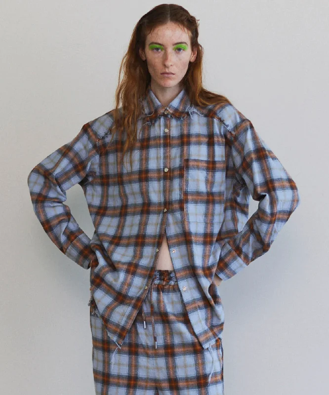 Soft Fabrics 【25SPRING PRE-ORDER】Checkered Shirt