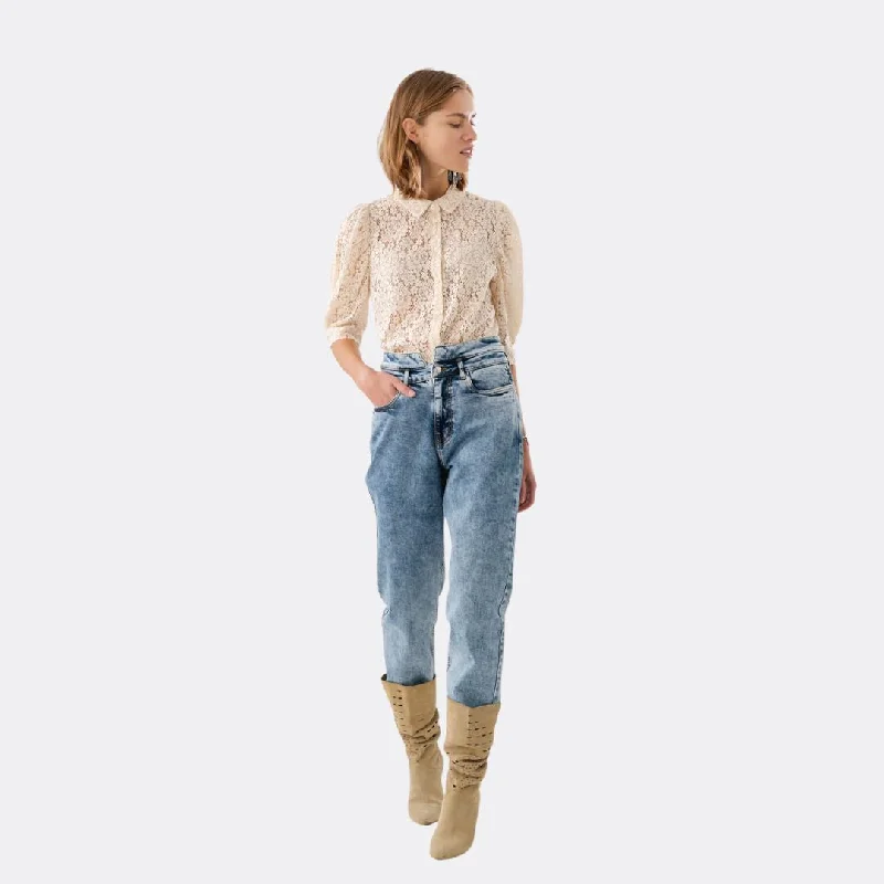 Affordable Trend BonoLL Shirt SS (Creme)