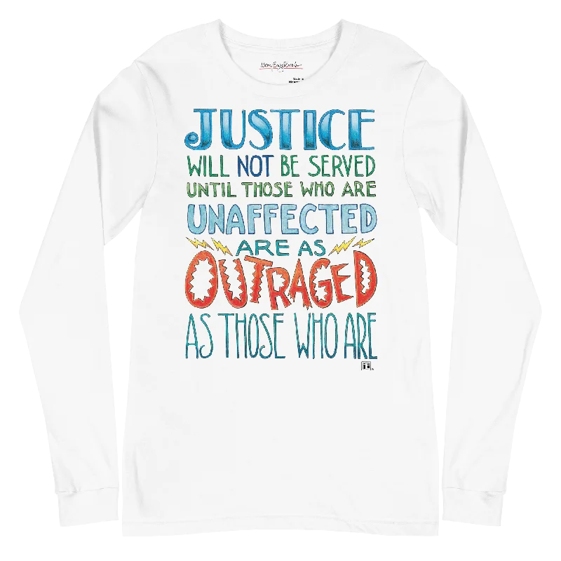 Romantic Tenderness Justice Long Unisex Sleeve Shirt