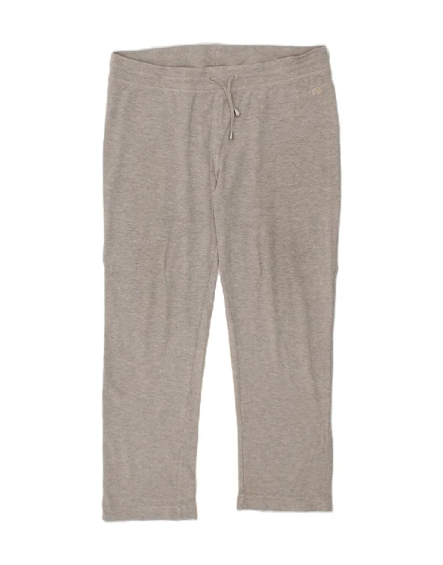 Soft Materials ELLESSE Womens Tracksuit Trousers UK 20 2XL Grey