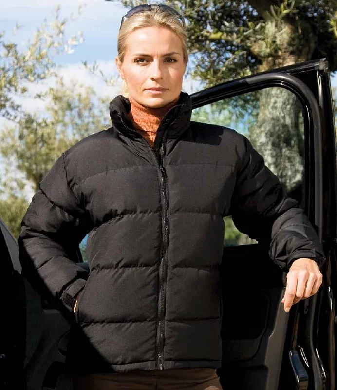 Soft Textiles Result Urban Ladies Holkham Down Feel Jacket | Black