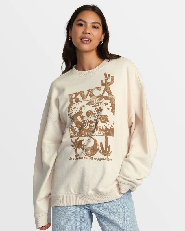 Cozy Essentials Hamilton Crewneck Sweatshirt - Latte