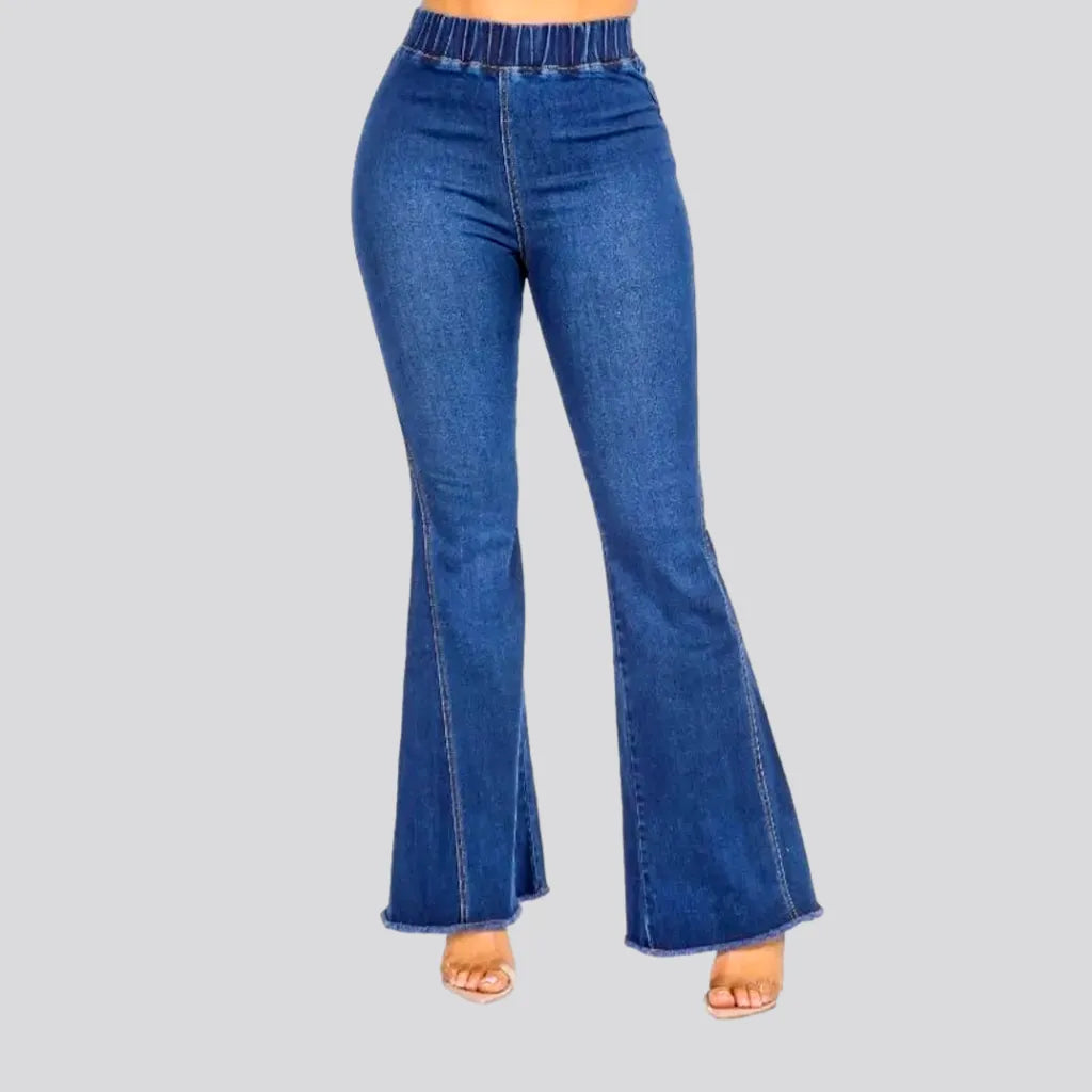 Trendy Vibes Comfortable stretchable bootcut women's jeans