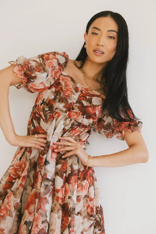 Simple Comfort Jackee Floral Mini Dress