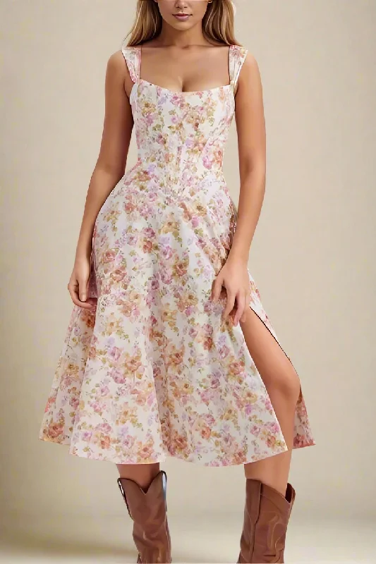 Simple Comfort Monique Bodycon Dress - Dusty Pink