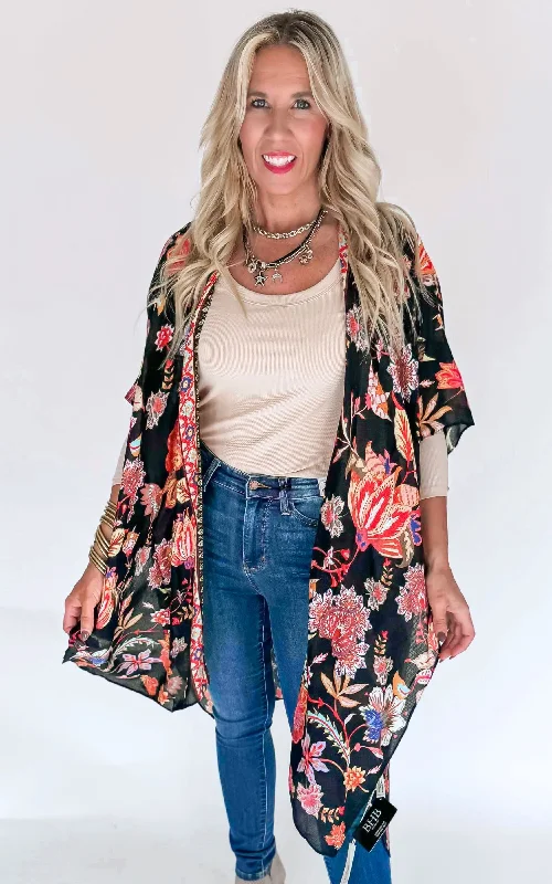 Budget Apparel San Marino Kimono** FINAL SALE
