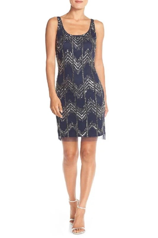 Comfortable Fit Adrianna Papell - Square Cocktail Dress 41925240