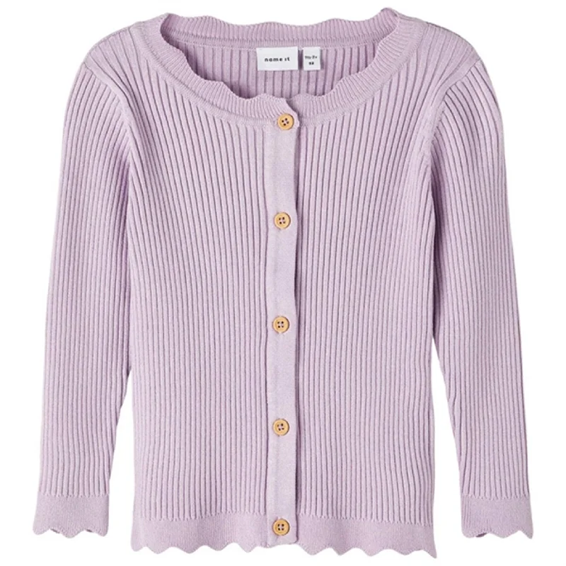 Laidback Style Name it Orchid Bloom Jumille Knit Cardigan