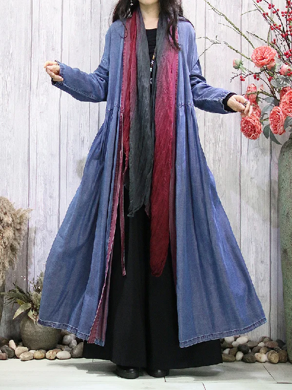 Stylish Comfort Women's Elegance Winter Loose Long Cardigan Dress