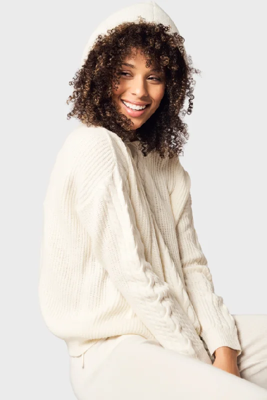 Fashion Layers Single Cable Superfine Merino Pullover