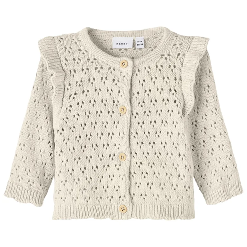 Chic Outfits Name it Peyote Melange Karakdi Knit Cardigan