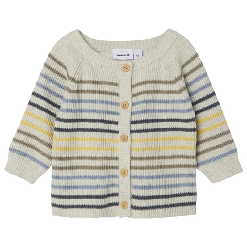 Sleek Outfits Name it Peyote Melange Hopas Knit Cardigan
